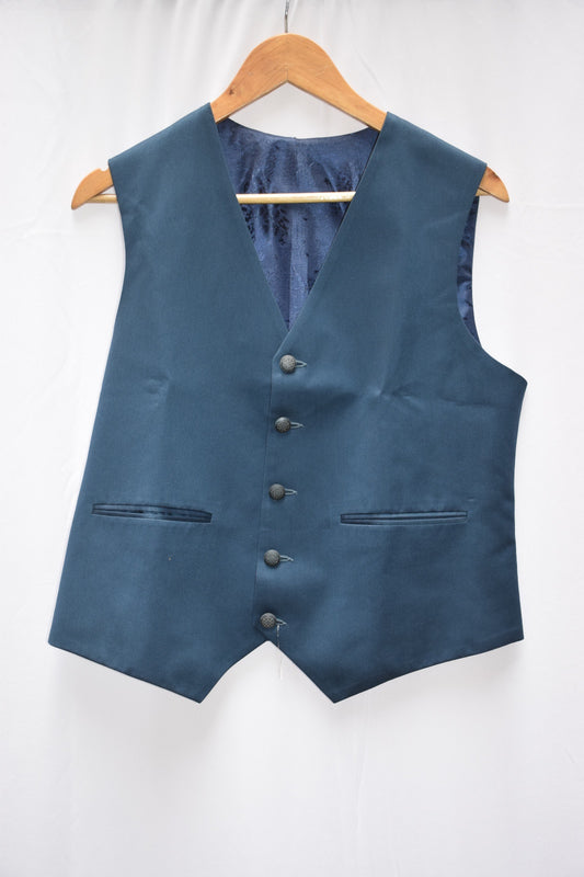 Blue waistcoat