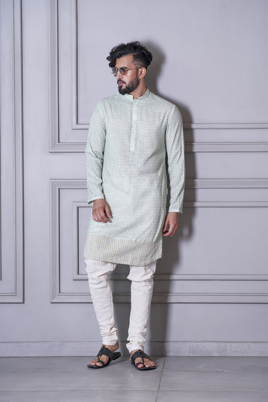 Fern Green Kurta