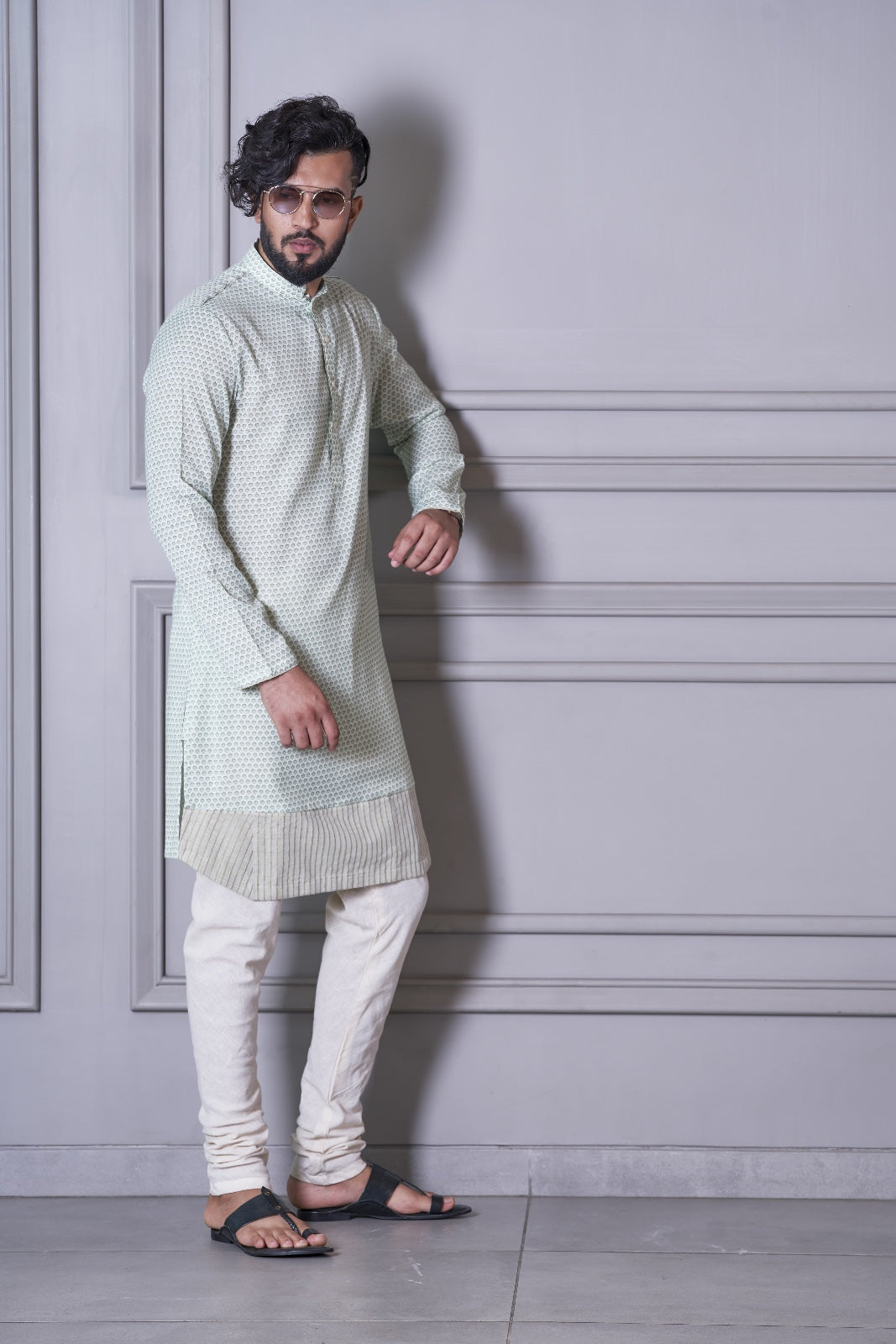 Fern Green Kurta