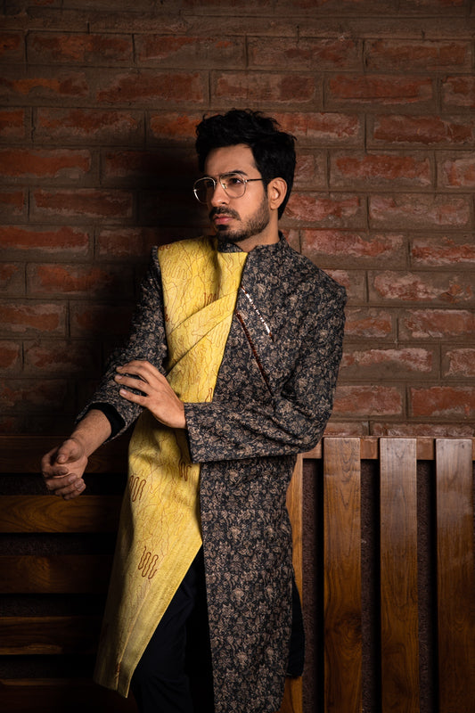 Half and Half Sherwani