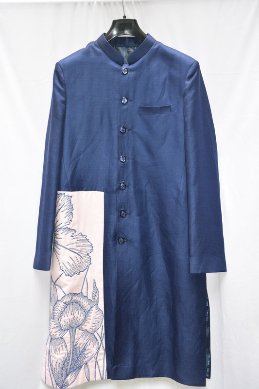 Navey blue Sherwani