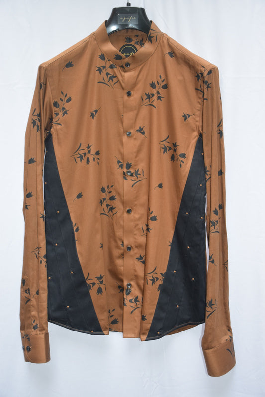 Brown Cotton Shirt