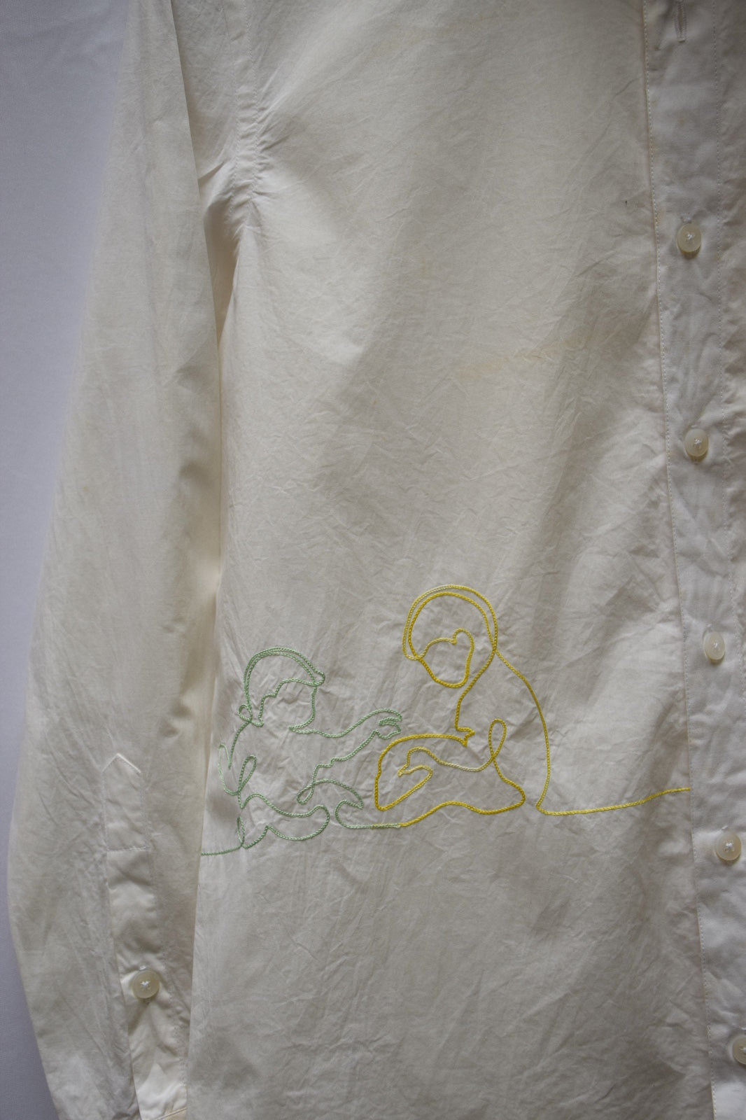 Doodle Embroidery Shirt