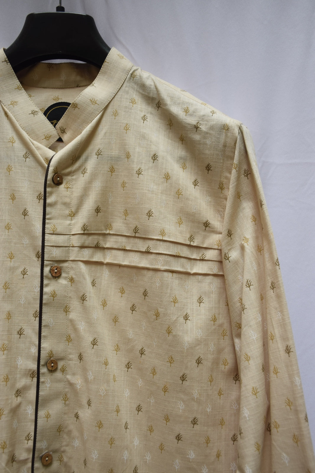 Cream colored cotton Shirt