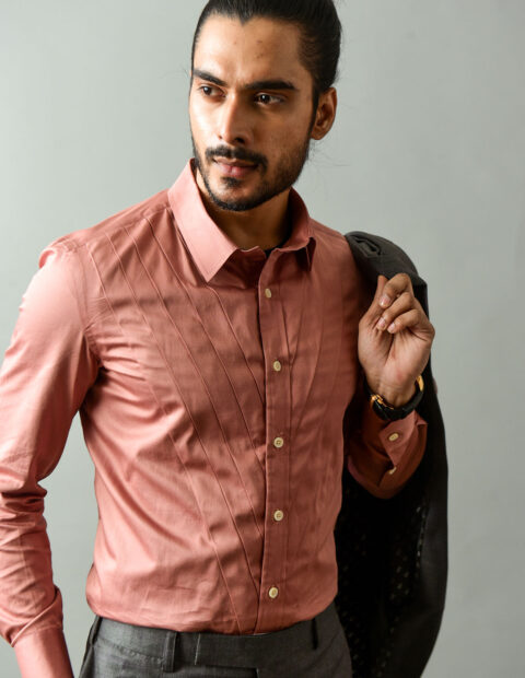 Grey with light lavender Suit Set