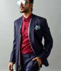 Dark Blue Suit Set