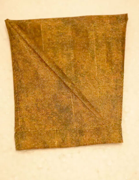 Agape Printed Silk Blend Pocket Square