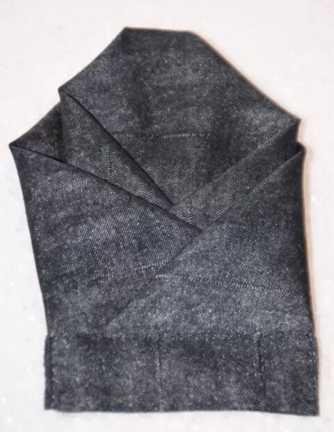 Agape Printed, Woven, Graphic Print Silk Blend Pocket Square