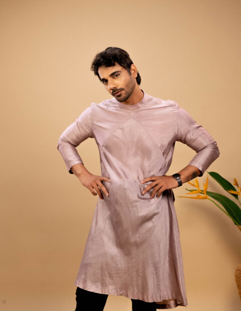 Lilac Indowestern Kurta