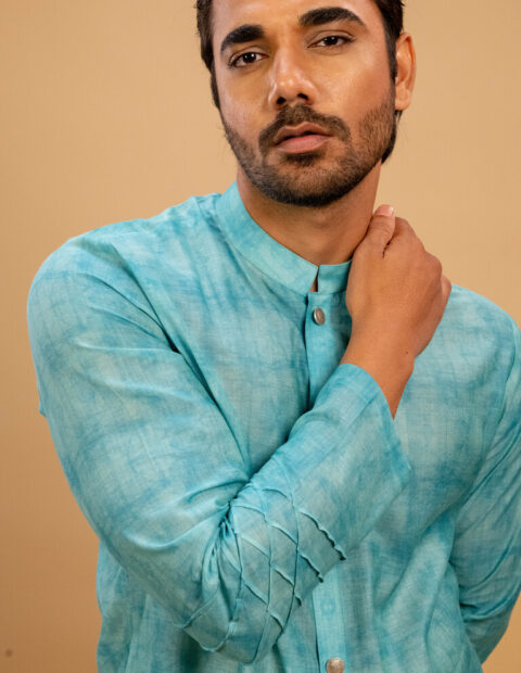 Tie Dye Print Kurta