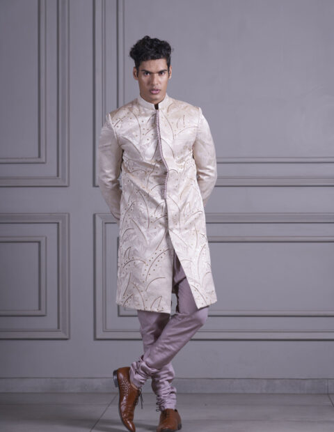 Embroidered sherwani