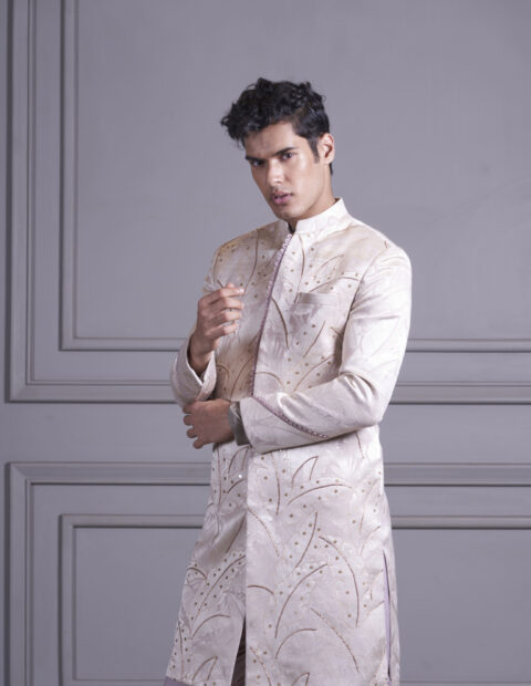 Embroidered sherwani