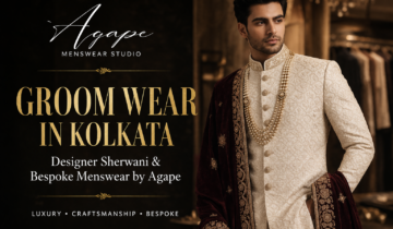 Groom Wear in Kolkata – Redefining Luxury with Agape Designer Menswear